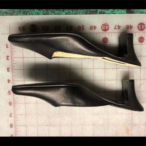 Unisa Black leather mule pump